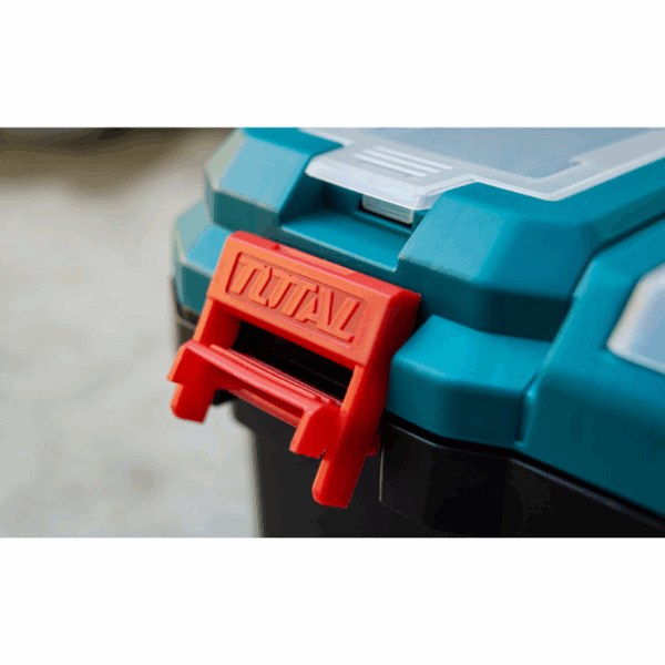 Total Tool Box 17" PP Plastic Buckle Empty TPBX0171
