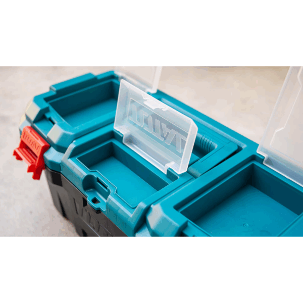 Total Tool Box 17" PP Plastic Buckle Empty TPBX0171