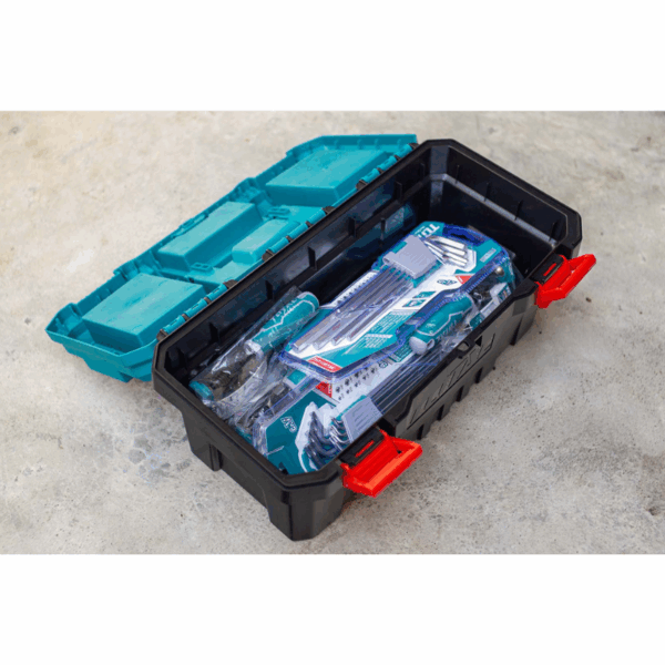 Total Tool Box 17" PP Plastic Buckle Empty TPBX0171