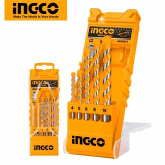Ingco 5pcs Masonry Drill Bit Set AKDB3051