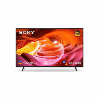 Sony Bravia 55" LED 4K Ultra HD Smart Google TV with Alexa Compatibility, X1 4K Processor, 4K X Reality Pro, Motion Flow XR200 Engine, Bluetooth Connectivity Black KD-55X75K