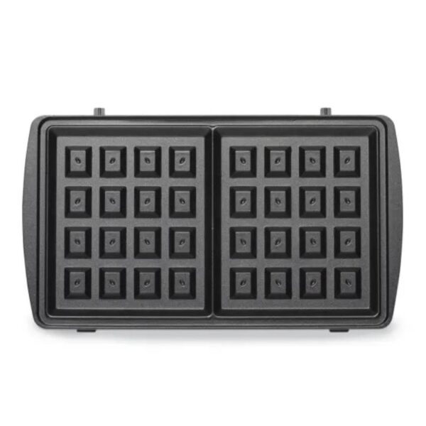 Kenwood Sandwich Maker 3 In 1 Sandwich Grill/Griddle Waffle Dual Plate Press For Toasties Easy To Use & Clean Non-Stick Plates Compact Size Bread Toaster SMM01.A0BK