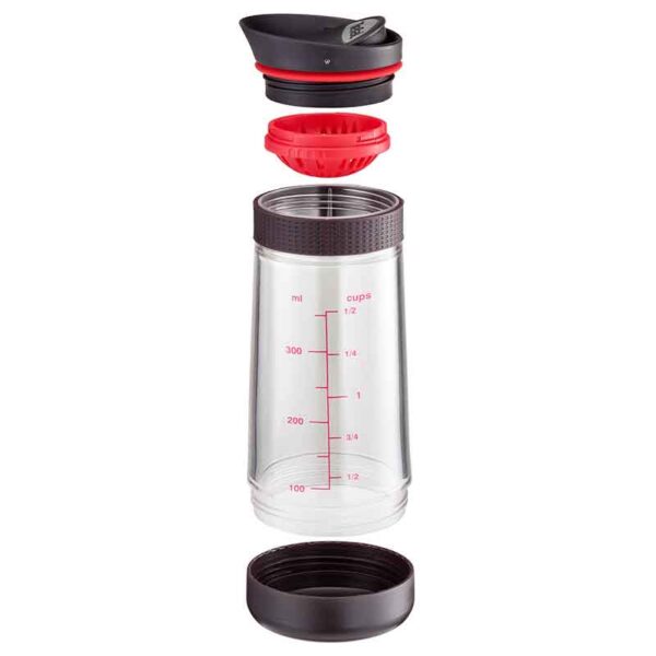 Tefal Ingenio Oil Bottle Salad Dressing Shaker Glass Bottle Vinaigrette Shaker Premium Quality K2073014
