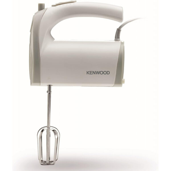 Kenwood Stand Mixer Hand (Electric Whisk) 300W With 2.4L Rotary Bowl 5 Speeds + Turbo Button Twin Stainless Steel Kneader And Beater For Mixing Whipping Whisking Kneading HMP22.000WH