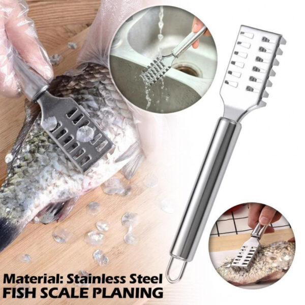 Fish Scale Remover Fast Planing & Scraping Stainless Steel
