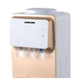 Nikai Water Dispenser 3 Taps with Refrigerator Cabinet Triple Faucet Dispensing Removable Drip Tray Inner Stainless Steel NWD1900R