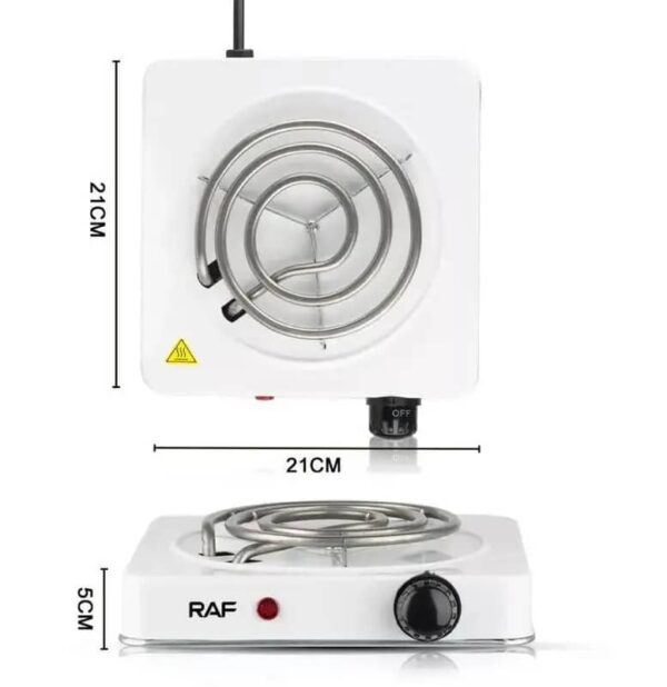 RAF Hotplate 8L 1000W Single Coil, Uniform Heat, Simple Operation 8010B
