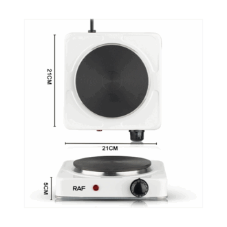RAF Hotplate 8L 1000W Single, Uniform Heat, Simple Operation R.8010 A
