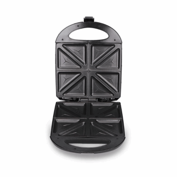 RAF Sandwich Maker 1400W 4 Slice Double-Sided Heating, Non-Stick Coated R.2290