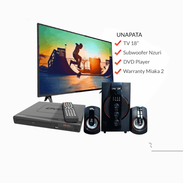 MR UK 3 In 1 Bando Bundle Tv,Subwoofer And Dvd Player Tanzania