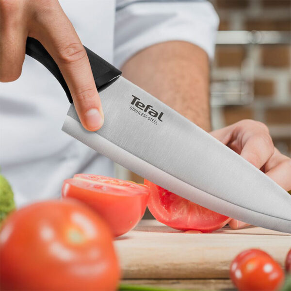 Tefal Comfort Chef Knife 15cm Ideal For Slicing & Chopping All Types of Food High Perfo
