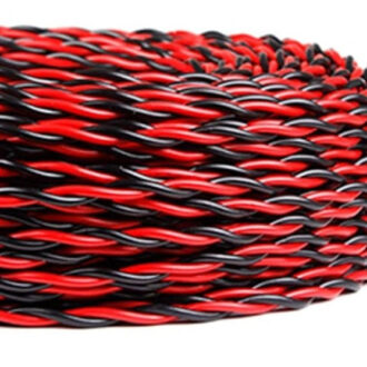 Tronic 0.75mm 2 Core Flexible Red & Black Twisted Cable