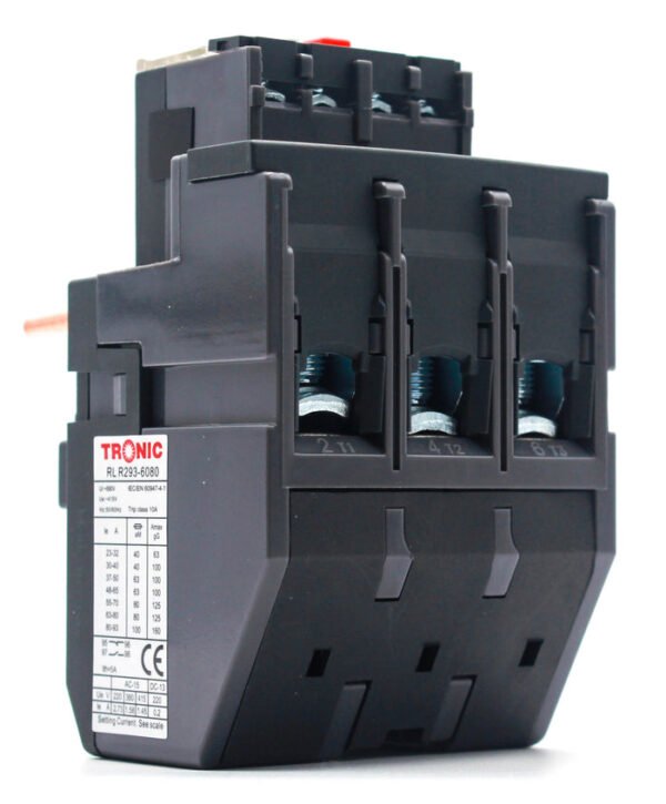 Tronic Thermal Overload Relay 60-80Amps For AC Contactor 40-65Amps