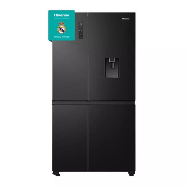 HISENSE FRIDGE Side By Side Refrigerator, Inverter & LED Touch 637 Litres H800SBWD