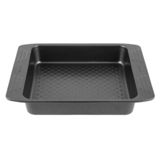 Tefal Easy Grip Baking Mold Square Cake Pan 21x21 CM Carbon Steel Easy Handling Large H