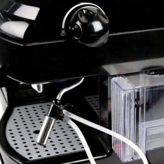 Rank Arena Espresso & Cappucino Coffee Machine with Built in Grinder Black 1.8L