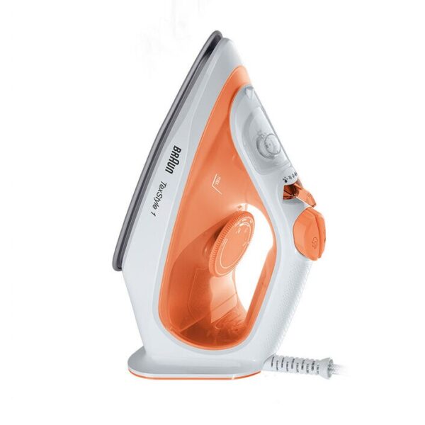Braun Steam Iron 1900W Texstyle 1 Non-Stick Soleplate 220ML Light Quick Self-Clean 12710000-SL1009OR