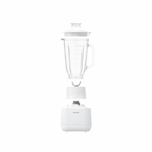 Panasonic Glass Jug Blender 700W for Ice Crushing, Juice, Smoothies & Meals MX-MG5321WTN