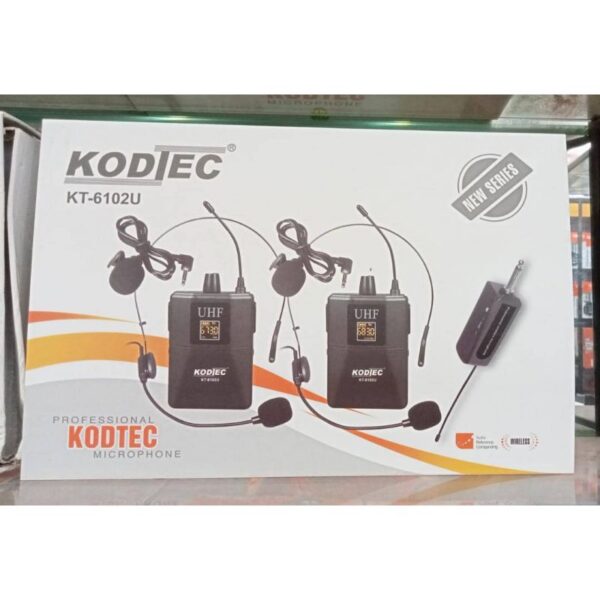 Kodtec Wireless Microphone 75 Meter 725g KT-6102U