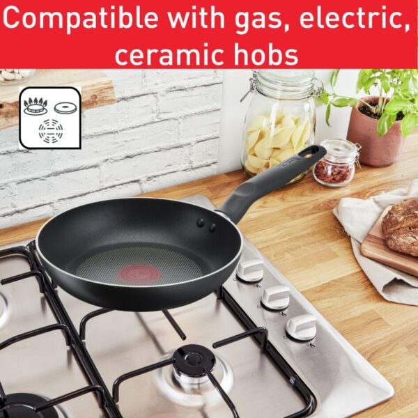 Tefal Super Cook Cookware Set 9PCS Non Stick Thermo Signal 100% Safe Aluminium Frying Pan & Cooking Pot Kitchen Utensil Set B459S984