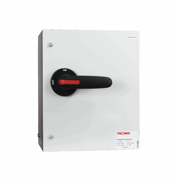 Tronic Main Switch Fused With Rotary 200A