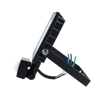 Tronic Black LED Motion Sensor Floodlight 20Watts