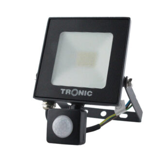 Tronic Black LED Motion Sensor Floodlight 20Watts