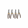 Ingco 4pcs Circlip Pliers Set 180mm, Cr-V Steel Black Finish HCCPS26180