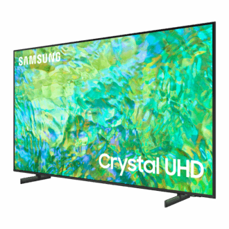 Samsung 55" LED UHD Smart TV with Dynamic Crystal Color, Crystal Processor 4K, Air Slim Design 55CU8000