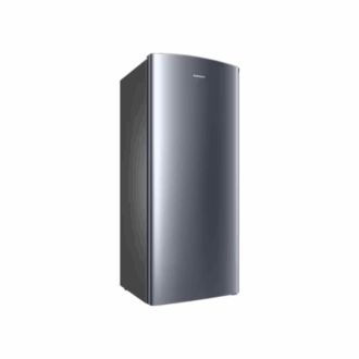 Samsung Refrigerator 176L Single Door, Direct Cool, Anti Fungal Gasket, Metal Graphite RR18T1001SA