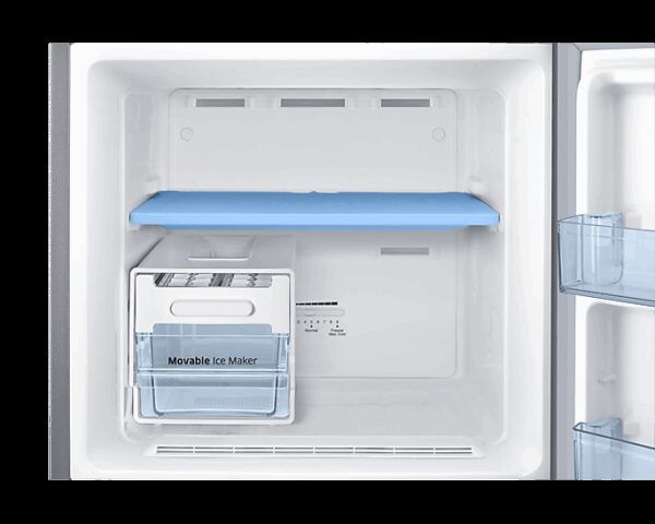 Samsung Refrigerator 253L Double Door Top Freezer, Digital Inverter Technology, CoolWall Technology, Elegant Inox RT25K3082S8