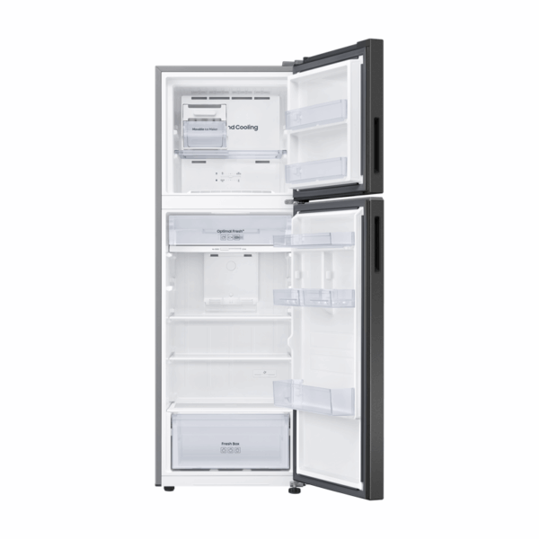 Samsung Refrigerator 393L Double Door Top Freezer Bespoke, SmartThings AI Energy Mode, Spacemax White/Pink RT38CB66218CUT