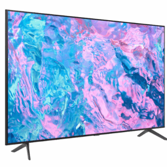 Samsung 65" Crystal UHD 4K Smart TV Class CU7000 Series with PurColor, Motion Xcelerator, UHD Upscaling, Q-Symphony, Game Hub 65CU7000