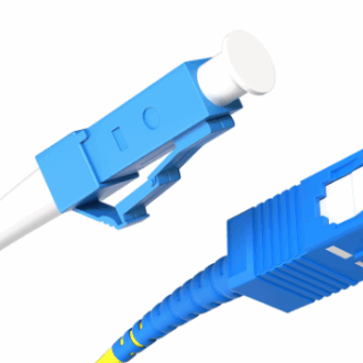 Fiber Patch Cord LC/UPC-SC/UPC Single Mode Simplex 1 Meter G657A1-LSZH