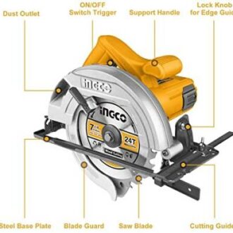 Ingco Circular Saw 1400W 185mm CS18538