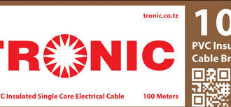 Tronic 10mm Single Core Cable