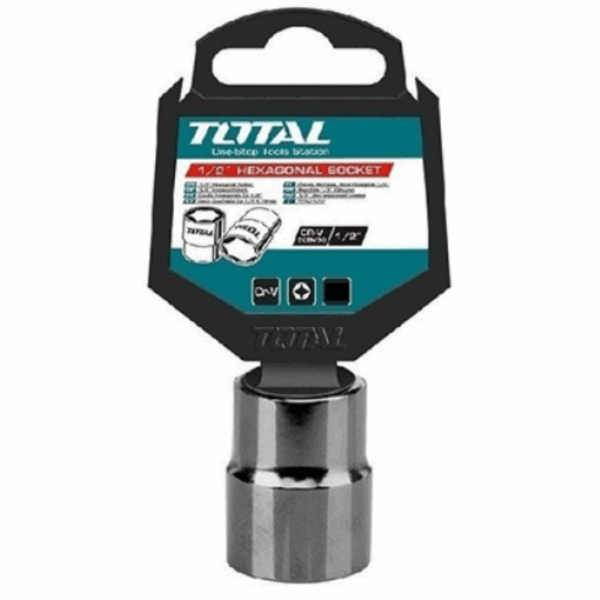 Total Socket Spanner Hexagonal ½" 24mm THTST12241
