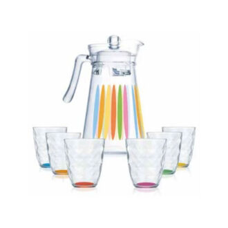 Luminarc Jug Set 7pcs Neo Kone Rainbow P1080
