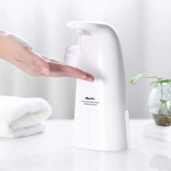 Automatic Soap Dispenser Touchless Foaming Device Electric Battery Powered Auto Motion Sensor