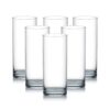 Ocean Glass 6pcs Fin Line Hi Ball 355ml Drink Tumbler 1B01213