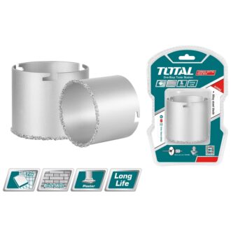 Total Hole Saw 67mm Carbide Gritted TAC440671