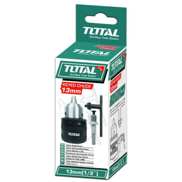 Total Drill Chuck with Key & SDS Adaptor 13mm TAC451301.1
