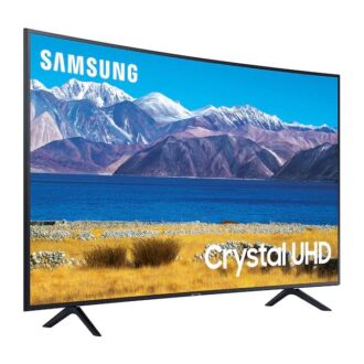 Samsung 65" LED 4K Crystal UHD Smart TV, Air Slim Design, Curved Screen, Ambient Mode, HDR, Game Enhancer, Smart Hub & One Remote Control 65TU8300