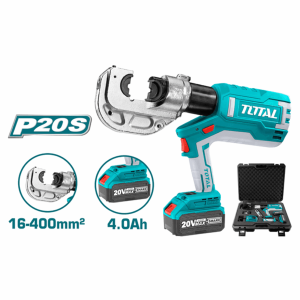 Total Hydraulic Crimping Tool Lithium-ion Cordless TCTLI2002