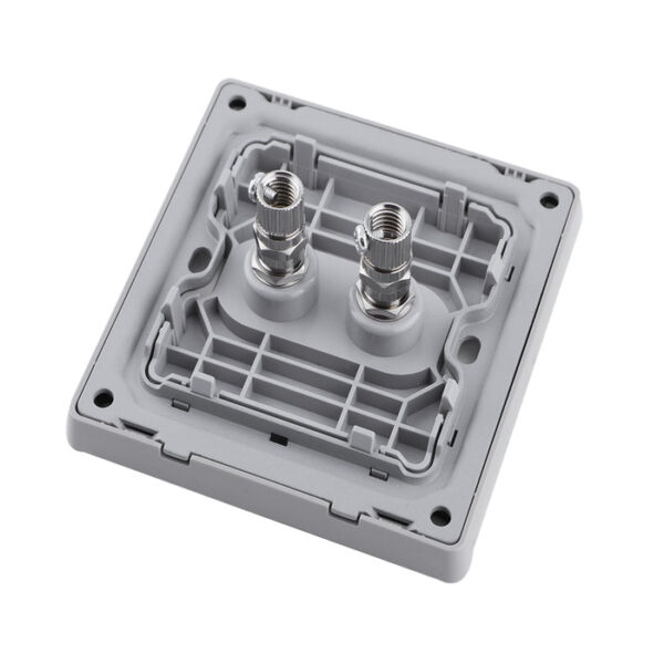 Tronic Television Socket 2 Gang