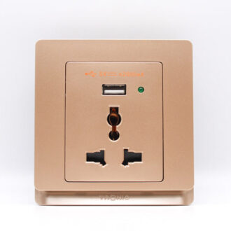Tronic Single Socket with USB