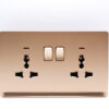 Tronic Universal Twin Socket