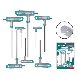 Total Hex Wrench & Allen Key Set T-handle 8pcs THHW8081
