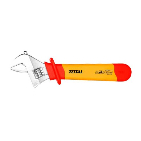 Total Adjustable Wrench 10" Insulated THIADW101