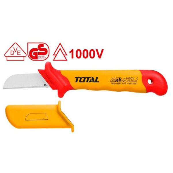 Total Cable Knife 50 x 180mm Insulated THICK1801